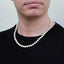 mens necklace pearl