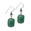 green gemstone earrings for women