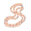 Double Row Multi Coloured 9-10 mm Pearl Necklace For Women