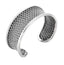 Women's Silver Cuff bangle Bracelet | Chunky Wide Silver Cuff For Girls