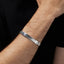 mens silver bangle