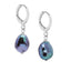 black pearl baroque earrings women