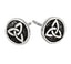 celtic trinity knot stud earrings