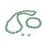 Green Aventurine Jewellery Set, 10mm necklace bracelet earrings