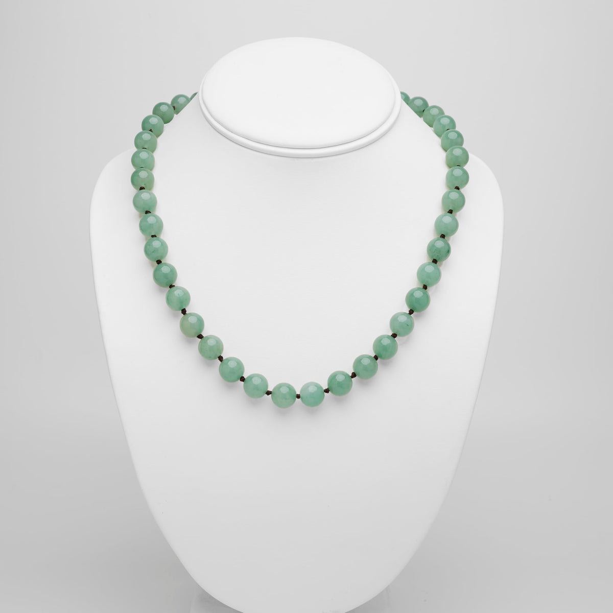 Women’s green aventurine jewellery bead necklace