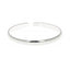 sterling silver solid bangle men and women