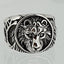lion silver ring for men