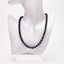 Black pearl necklace for women