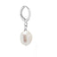 mens large pearl drop  earrings